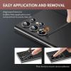 imageSUPCASE Camera Lens Protector Designed for Galaxy S23 Ultra ScratchResistant UltraThin Tempered Glass Camera Lens Screen Protector SilverSilver