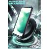imageSUPCASE Samsung Galaxy S22 Ultra 5G 2022 Case with Kickstand Holder  Belt Clip Unicorn Beetle Pro Heavy Duty Shockproof Bumper Protector Without Screen Protector Blueblue