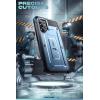 imageSUPCASE Samsung Galaxy S22 Ultra 5G 2022 Case with Kickstand Holder  Belt Clip Unicorn Beetle Pro Heavy Duty Shockproof Bumper Protector Without Screen Protector BlueBlack  Blue