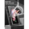 imageSUPCASE Unicorn Beetle Pro Series Case for Samsung Galaxy Z Fold 3 5G 2021 FullBody Dual Layer Rugged Case with Builtin Screen Protector ampamp Kickstand ampamp S Pen Slot BlackSilver
