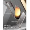 imageSUPCASE for Samsung Galaxy S23 Ultra Case with Builtin Screen Protector Edge XT Fingerprint Compatible MilitaryGrade Protection FullBody Clear Bumber Phone Case for S23 Ultra BlackCream