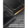 imageSUPCASE for Samsung Galaxy S23 Ultra Case with Builtin Screen Protector Edge XT Fingerprint Compatible MilitaryGrade Protection FullBody Clear Bumber Phone Case for S23 Ultra BlackBlack