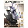 imageSUPCASE for Samsung Galaxy S24 Ultra Case with Stand Unicorn Beetle Pro 2 Front Frames Builtin Screen Protector ampamp BeltClip MilitaryGrade Protection Phone Case for Galaxy S24 Ultra TiltMauve