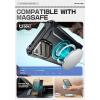 imageSUPCASE for Samsung Galaxy S25 Ultra Case with Camera Cover Stand UBMag XT S Pen Friendly Compatible with MagSafe MilitaryGrade Protection Magnetic Phone Case for S25 Ultra 69 inch BlackBlack