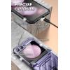 imageSUPCASE for Samsung Galaxy Z Flip 5 Case with Stand ampamp BeltClip Unicorn Beetle Pro Hinge Protection Front Screen Protector Dual Layer Rugged Protective Phone Case for Galaxy Z Flip 5 BlackMauve