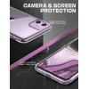 imageSupCase Unicorn Beetle Style Series Case Designed for iPhone 11 61 Inch 2019 Release Premium Hybrid Protective Clear Case PurpleClear