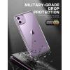 imageSupCase Unicorn Beetle Style Series Case Designed for iPhone 11 61 Inch 2019 Release Premium Hybrid Protective Clear Case PurpleClear