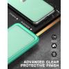 imageSupCase Unicorn Beetle Style Series Case Designed for iPhone 11 61 Inch 2019 Release Premium Hybrid Protective Clear Case PurpleGreen