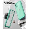 imageSupCase Unicorn Beetle Style Series Case Designed for iPhone 11 61 Inch 2019 Release Premium Hybrid Protective Clear Case PurpleGreen