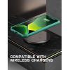 imageSupCase Unicorn Beetle Style Series Case Designed for iPhone 11 61 Inch 2019 Release Premium Hybrid Protective Clear Case PurpleGreen
