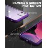 imageSupCase Unicorn Beetle Style Series Case Designed for iPhone 11 61 Inch 2019 Release Premium Hybrid Protective Clear Case PurplePurple