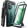 imageSUPCASE Samsung Galaxy S22 Ultra 5G 2022 Case with Kickstand Holder  Belt Clip Unicorn Beetle Pro Heavy Duty Shockproof Bumper Protector Without Screen Protector Blueblue