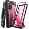 imageSUPCASE Samsung Galaxy S22 Ultra 5G 2022 Case with Kickstand Holder  Belt Clip Unicorn Beetle Pro Heavy Duty Shockproof Bumper Protector Without Screen Protector BlueWine