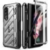imageSUPCASE Unicorn Beetle Pro Series Case for Samsung Galaxy Z Fold 3 5G 2021 FullBody Dual Layer Rugged Case with Builtin Screen Protector ampamp Kickstand ampamp S Pen Slot BlackSilver