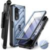 imageSUPCASE for Galaxy Z Fold 5 Case Unicorn Beetle Belt Clip with S Pen Holder Builtin Screen Protector ampamp Stand Heavy Duty Shockproof Protective Rugged Phone Case for Samsung Fold 5 BlackTilt