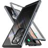 imageSUPCASE for Samsung Galaxy S23 Ultra Case with Builtin Screen Protector Edge XT Fingerprint Compatible MilitaryGrade Protection FullBody Clear Bumber Phone Case for S23 Ultra BlackBlack