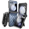 imageSUPCASE for Samsung Galaxy Z Flip 5 Case with Stand ampamp BeltClip Unicorn Beetle Pro Hinge Protection Front Screen Protector Dual Layer Rugged Protective Phone Case for Galaxy Z Flip 5 BlackTilt