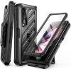 imageSUPCASE for Samsung Galaxy Z Fold 3 Case with Stand Unicorn Beetle Builtin Screen Protector ampamp Belt Clip Heavy Duty Rugged FullBody Shockproof Protective Phone Case for Galaxy Fold 3 BlackBlack