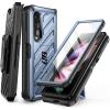 imageSUPCASE for Samsung Galaxy Z Fold 3 Case with Stand Unicorn Beetle Builtin Screen Protector ampamp Belt Clip Heavy Duty Rugged FullBody Shockproof Protective Phone Case for Galaxy Fold 3 BlackBlue