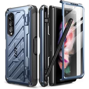 imageSUPCASE Unicorn Beetle Pro Series Case for Samsung Galaxy Z Fold 3 5G 2021 FullBody Dual Layer Rugged Case with Builtin Screen Protector ampamp Kickstand ampamp S Pen Slot BlackTilt