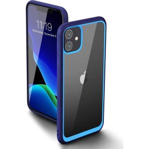 imageSUPCASE Unicorn Beetle Style Series Premium Hybrid Protective Clear Case for 61Inch iPhone 11 2019 NavyBlue
