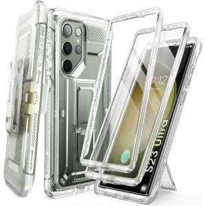 imageSUPCASE for Samsung Galaxy S23 Ultra Case with Stand Unicorn Beetle Pro 2 Front Frames Builtin Screen Protector ampamp BeltClip MilitaryGrade Protection Phone Case for Galaxy S23 Ultra BlackClear
