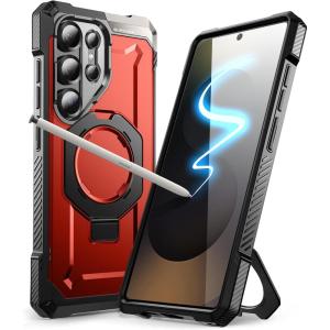 imageSUPCASE for Samsung Galaxy S25 Ultra Case with Stand Unicorn Beetle Grip S Pen Friendly Compatible with MagSafe MilitaryGrade Protection Magnetic Phone Case for S25 Ultra 69 Inch BlackRuddy