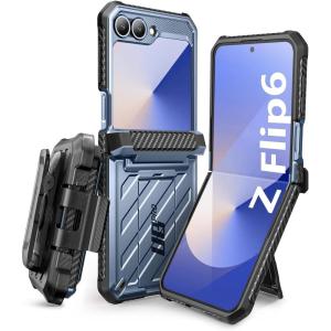 imageSUPCASE for Samsung Galaxy Z Flip 6 Case with Stand ampamp BeltClip Unicorn Beetle Pro Hinge Protection Front Screen Protector Full Body Rugged Protective Phone Case for Galaxy Z Flip 65 RuddyTilt