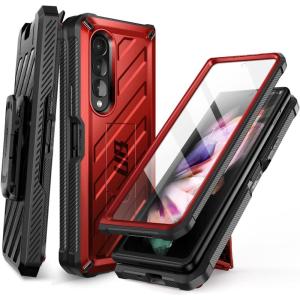 imageSUPCASE for Samsung Galaxy Z Fold 3 Case with Stand Unicorn Beetle Builtin Screen Protector ampamp Belt Clip Heavy Duty Rugged FullBody Shockproof Protective Phone Case for Galaxy Fold 3 BlackRuddy