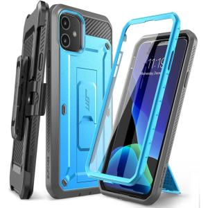 imageSUPCASE for iPhone 11 Case with Screen Protector Unicorn Beetle Pro Builtin Stand ampamp Belt Clip MilitaryGrade Protection Heavy Duty FullBody Protective Phone Case for iPhone 11 61quot BlackBlue