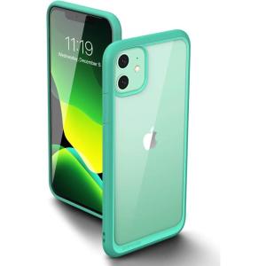 imageSupCase Unicorn Beetle Style Series Case Designed for iPhone 11 61 Inch 2019 Release Premium Hybrid Protective Clear Case PurpleGreen
