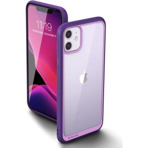 imageSupCase Unicorn Beetle Style Series Case Designed for iPhone 11 61 Inch 2019 Release Premium Hybrid Protective Clear Case PurplePurple