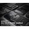 imageSUPCASE Adhesive Slim Wallet2Pack Ultra Thin StickOn Silicone Credit Card Holder Sticker Adhesive Cell Phone Wallet Compatible for Most Smartphonesnot fit Mobile Phones with Curved BackBlack
