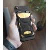 imageSUPCASE Adhesive Slim Wallet2Pack Ultra Thin StickOn Silicone Credit Card Holder Sticker Adhesive Cell Phone Wallet Compatible for Most Smartphonesnot fit Mobile Phones with Curved BackBlack
