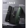 imageSUPCASE Galaxy Z Fold 6 Case with Belt Clip MilitaryGrade Drop Protection WearResisting Leather Pouch Cover for Z Fold 6543 BlackPine
