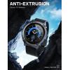 imageSUPCASE Unicorn Beetle Case Designed for Galaxy Watch 5 Pro 45mm 2022 Rugged Protective Case with 2 Pack Screen Protector BlackBlack