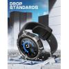 imageSUPCASE Unicorn Beetle Case Designed for Galaxy Watch 5 Pro 45mm 2022 Rugged Protective Case with 2 Pack Screen Protector BlackBlack