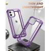 imageSUPCASE Unicorn Beetle EXO Pro Series Case for iPhone 12 Mini 2020 Release 54 Inch with Builtin Screen Protector Premium Hybrid Protective Clear Bumper Case BlackPurple