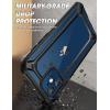 imageSUPCASE Unicorn Beetle EXO Pro Series Case for iPhone 12 Mini 2020 Release 54 Inch with Builtin Screen Protector Premium Hybrid Protective Clear Bumper Case BlackBlack