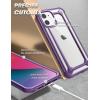 imageSUPCASE Unicorn Beetle EXO Pro Series Case for iPhone 12 Mini 2020 Release 54 Inch with Builtin Screen Protector Premium Hybrid Protective Clear Bumper Case BlackPurple