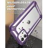 imageSUPCASE Unicorn Beetle EXO Pro Series Case for iPhone 12 Mini 2020 Release 54 Inch with Builtin Screen Protector Premium Hybrid Protective Clear Bumper Case BlackPurple