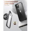 imageSUPCASE Unicorn Beetle Edge Series Case Designed for iPhone 12 Pro Max 2020 Release 67 Inch Slim Frame Case with TPU Inner Bumper ampamp Transparent Back Black