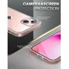 imageSUPCASE Unicorn Beetle Edge Series Case for iPhone 13 2021 Release 61 Inch Slim Frame Clear Case with TPU Inner Bumper ampamp Transparent Back BlackPeach