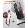 imageSUPCASE Unicorn Beetle Edge Series Slim Metal Frame Case with TPU Inner Bumper for 61Inch iPhone 1212 Pro 2020 Metallic RedRed