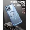 imageSUPCASE Unicorn Beetle Mag Series Case for iPhone 13 Pro 2021 Release 61 Inch Premium Hybrid Protective Clear Case Compatible with MagSafe AzureAzure