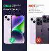 imageSUPCASE Unicorn Beetle Mag Series Case for iPhone 13 Pro 2021 Release 61 Inch Premium Hybrid Protective Clear Case Compatible with MagSafe AzureAzure