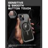 imageSUPCASE Unicorn Beetle Mag Series Case for iPhone 13 Pro 2021 Release 61 Inch Premium Hybrid Protective Clear Case Compatible with MagSafe AzureBlack
