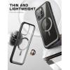 imageSUPCASE Unicorn Beetle Mag Series Case for iPhone 13 Pro 2021 Release 61 Inch Premium Hybrid Protective Clear Case Compatible with MagSafe AzureBlack