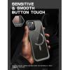 imageSUPCASE Unicorn Beetle Mag Series Case for iPhone 13 Pro 2021 Release 61 Inch Premium Hybrid Protective Clear Case Compatible with MagSafe AzureBlack