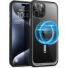 imageSUPCASE Unicorn Beetle Mag Series Case for iPhone 13 Pro 2021 Release 61 Inch Premium Hybrid Protective Clear Case Compatible with MagSafe AzureBlack